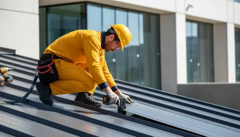 Metal roofing installation in Hutto, TX 